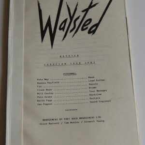 Waysted's European Tour Itinerary