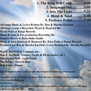 Ron E. Kayfield "Judgment Day" MP3 - Image 3